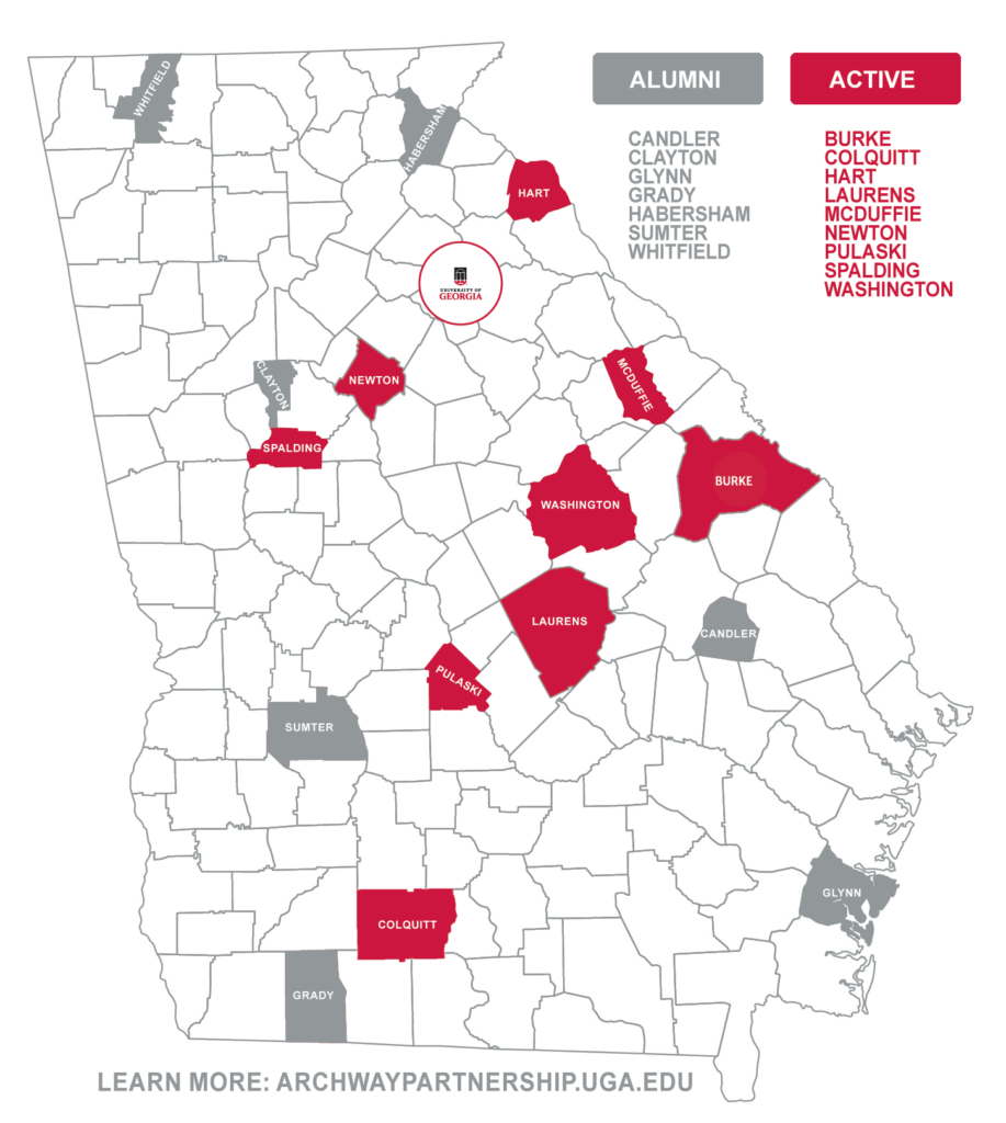 archway_map_alumni-active - UGA Archway Partnership