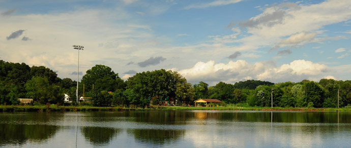 Photo of a lake in Whitfield County, Georgia